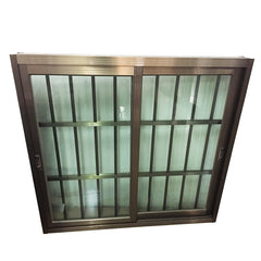 Kesenbao factory hot sale aluminium frame glass sliding windows and doors with home window security on China WDMA