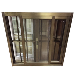 Kesenbao factory hot sale aluminium frame glass sliding windows and doors with home window security on China WDMA