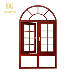 Kiliwin Make in China hot sale low price luxury aluminium wood casement windows for nigeria on China WDMA