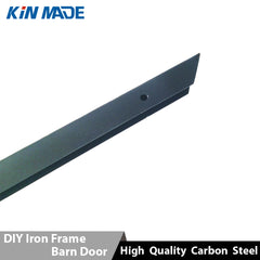 Kinmade DIY Iron Steel C Channel Frame for wooden Barn Door Sliding Hardware on China WDMA