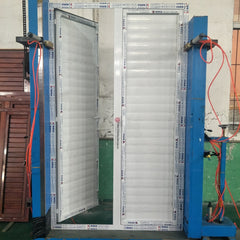 LZ external aluminium louvres swing open door with adjustable louvers on China WDMA