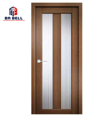 Laminated Glass Wooden Veneer Mdf Internal Door Design Single Swing Open Style Interior Doors on China WDMA