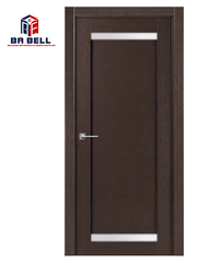 Laminated Glass Wooden Veneer Mdf Internal Door Design Single Swing Open Style Interior Doors on China WDMA