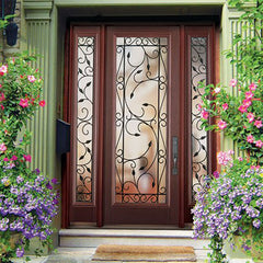 Latest Teak Wood Interior Main Door Design Low Cost on China WDMA