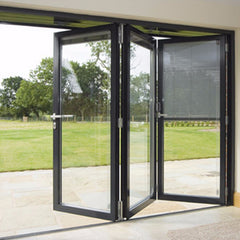 Latest Trendy Design Aluminum Profile Interior Glass Bifold Doors on China WDMA