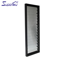 Latest aluminium glass louver window on China WDMA