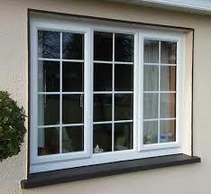 Latest design vinyl window frames for double glazed upvc horizontal slide windows on China WDMA