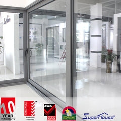 Lift and sliding doors commercial used sliding aluminium glass doors on China WDMA