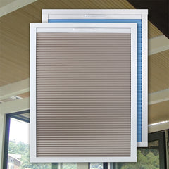 Living room windows shades cellular Skylight pleated Honeycomb Blinds on China WDMA