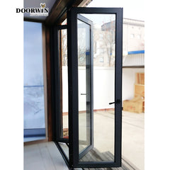 Los Angeles folding patio doors fancy external aluminium doors on China WDMA