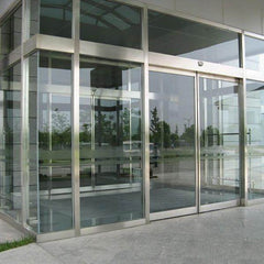 Low cost ES200 model standard 4meter aluminium auto gate door mechanic automatic sliding doors on China WDMA