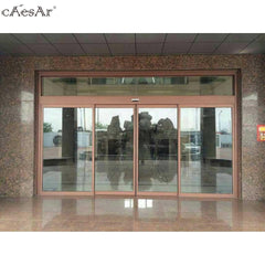 Low cost ES200 model standard 4meter aluminium auto gate door mechanic automatic sliding doors on China WDMA