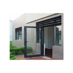 Low cost aluminum clad casement windows and doors with double glasses and china high quality hardware on China WDMA