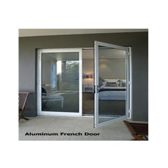 Low cost aluminum clad casement windows and doors with double glasses and china high quality hardware on China WDMA