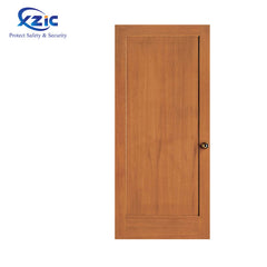 Low cost finished surface hotel, cinema, theater interior entry door soundproof pvc glass door on China WDMA