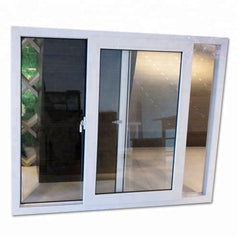 Low price pvc sliding windows/UPVC sliding windows with grill design/window and door on China WDMA