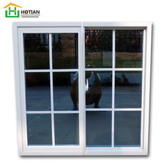 Low price pvc sliding windows/UPVC sliding windows with grill design/window and door on China WDMA