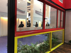 Luxurious Full-Open sliding&folding thermal-break Bi-fold Window System to Russia on China WDMA