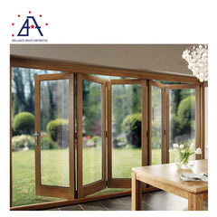 Made-in-China Anodized Clear Glass Aluminium Folding Doors Cost Per Square Meter on China WDMA