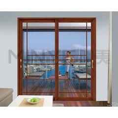 Mauritius Aluminum Wooden Sliding Doors Rail on China WDMA