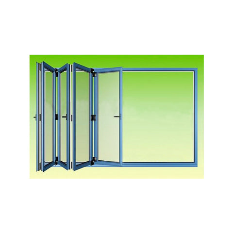 Metal Bi Folding Glass Shower Shutter Doors on China WDMA