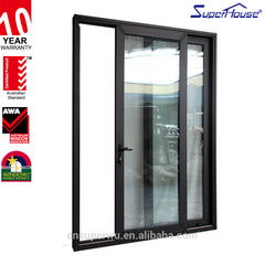 Miami Dade Code standards waterproof hurricane impact aluminium alloy exterior sliding glass doors prices on China WDMA