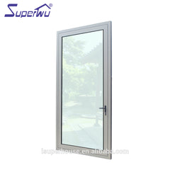 Miami-Dade County Approved aluminum glass french pivot doors exterior on China WDMA