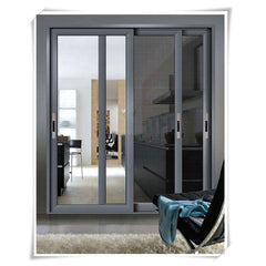 Modern Exterior Aluminum Front Entry Door Tinted Glass Doors Sliding Aluminum Designs Double Glazed Entrance on China WDMA