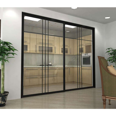 Modern Exterior Aluminum Front Entry Door Tinted Glass Doors Sliding Aluminum Designs Double Glazed Entrance on China WDMA