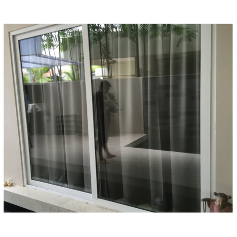 Modern house pvc/upvc hurricane impact sliding door american patio door on China WDMA