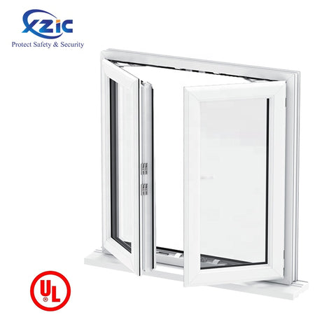 Modern new simple iron grills design fireproof window on China WDMA