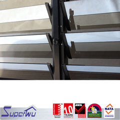 Most popular Aluminium frame glass louver window on China WDMA