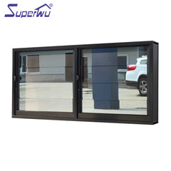 Most popular Aluminium glass louvers window shutter window residential window on China WDMA