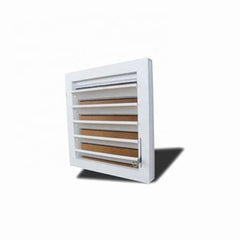 New Design Blade Vertical Adjustable Aluminum Fixed Louver Window on China WDMA