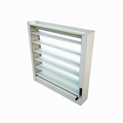 New Design Blade Vertical Adjustable Aluminum Fixed Louver Window on China WDMA