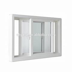 New Design Upvc Profile And Glass Horizontal Window For Mobile Home