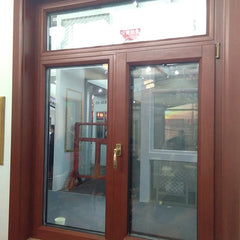 New Design aluminum wood windows anti-theft tilt and turn windows and doors for home on China WDMA