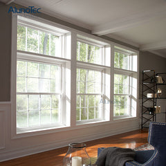 New Product Make In China American Sash Window US Style Aluminum Top Hung Sash Windows on China WDMA