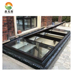 New Style China Manufacturer Customized oem aluminium windows with polycarbonate roof access skylight on China WDMA