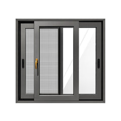 New Style Ventilation Aluminium Windows Accordion Glass 3 Panel Sliding Patio Windows on China WDMA