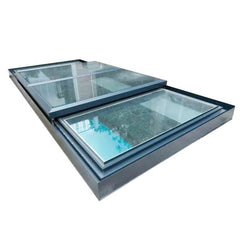 New design aluminium horizontal bi-folding vertical patio rain proof windows on China WDMA