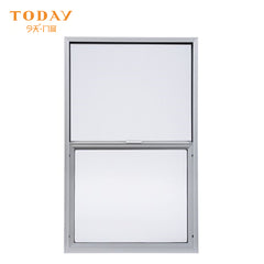 New design aluminum window single glazing aluminum double hung window single hung on China WDMA