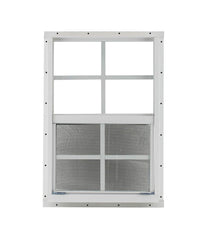 New design double glazed slide aluminium frame sliding frosted glass window with mosquito net 2/4 panels on China WDMA