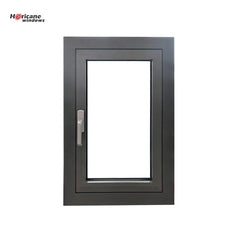 New design modern french large double or single pane aluminium hinged casement glass windows on China WDMA