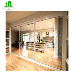 New style aluminum profile sliding glass doors sale with reasonable price on China WDMA