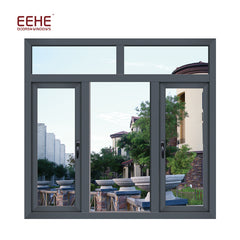 Nigeria Aluminum Window Casement Window With Mosquito Net Frame Details on China WDMA