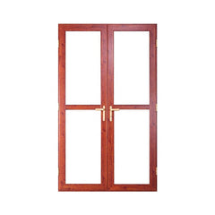 Noise reduction triple glazing thermal break aluminum door with NFRC certification glass on China WDMA