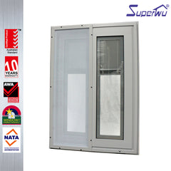 North American standard top quality impact resistant sliding windows with built in blind on China WDMA