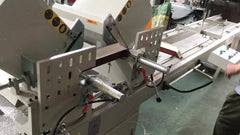 pvc miter saw double head Upvc profile cutting machine window door making machine on China WDMA