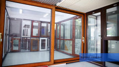 Aluminum Mesh 3 Panel Track Glass Patio Door Price Mosquito Net Sliding Screen Door on China WDMA